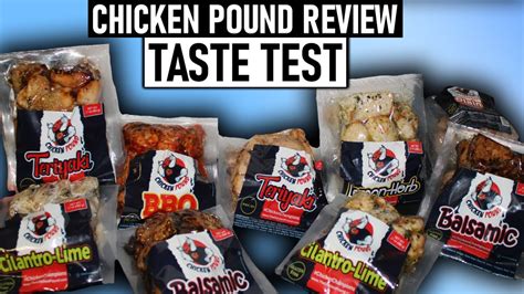 Chicken pound - Fast shipping, tastes delicious, tender, easy to reheat (mostly microwave or stove if I’m at home). Can’t say enough about the chicken pound!! With my busy schedule/long days this is a great convenience! Bought the 10 pounds few weeks ago, and started buying 20 pounds since. Definitely recommend the chicken …
